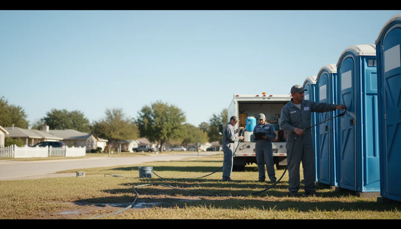 Long-Term Portable Toilet Rental in Silver Springs, FL near me